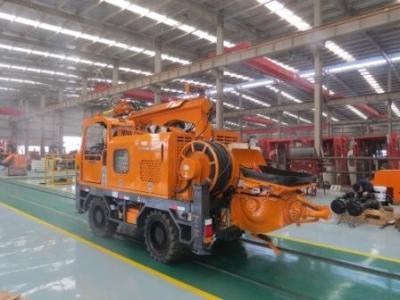 China rociador concreto subterráneo 10T con el compresor de aire externo en venta