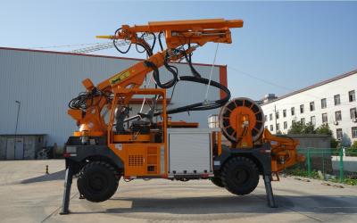 China 15T Wet Shotcrete Machine 360 Degree Rotation Double Circuit Hydraulic System for sale