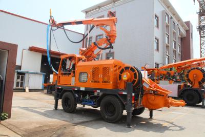 China Robot Arm Tunneling Wet Mix Shotcrete Pump Machine for sale