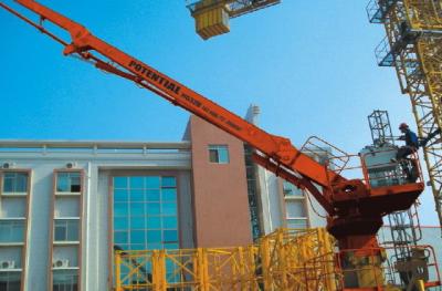 China HG32B beklimmend Concrete Plaatsende Boom 20m Kolom Compacte Structuur met Tegengewicht Te koop