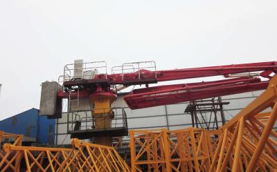 China HG32B R Type Hydraulic Climbing Concrete Placing Boom 20m for sale