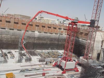 China ﹣ de trabalho de colocação concreto de passeio bonde da temperatura do crescimento HG34 20~48 graus à venda