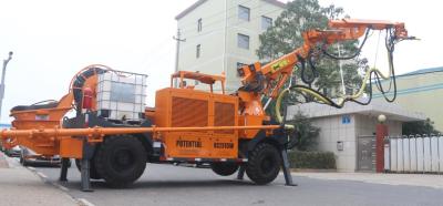 中国 380V Underground Concrete Sprayer 800mm Hydraulic Cylinder Moving Distance 販売のため