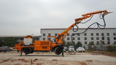 China 17T Underground Concrete Sprayer Wireless Remote Control With Manipulator for sale