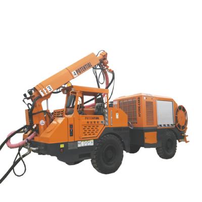 China Hydraulische Shotcrete van de Controle Ondergrondse Concrete Spuitbus Manipulator Te koop