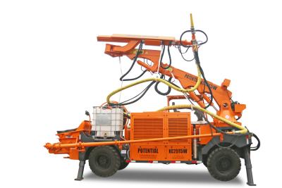 China Computerized Double Pump Hydraulic Wet Shotcrete Machine for sale