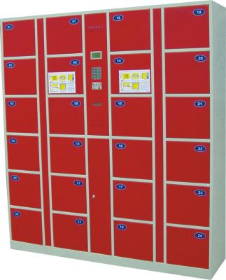 China Temporary Storage Temporary Storage 24 Doors Electronic Intelligent Storage Locker For Express for sale