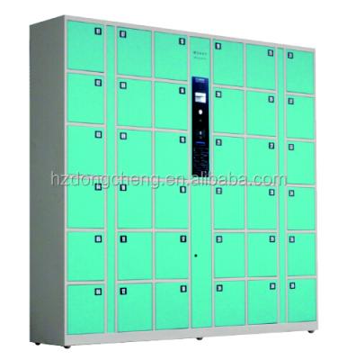 China Used Shopping Mall Parcel Delivery Metal Self Storage Cabinet Barcode Smart Locker DKC-N131 for sale