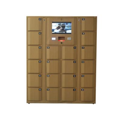 China Steel Electronic Smart Digital Delivery Storage Cabinet Cold Rolled Steel Payment Banknotes Locker for sale