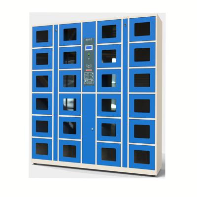 China Mordern Cold Rolled Steel Mordern Smart Delivery Automatic Locker For Cloakroom for sale