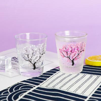 China Cold Color Changing Mug Beer Mug Drinking Luxury Manufacturers Wholesale Colored Crystal Colored Glassware for sale