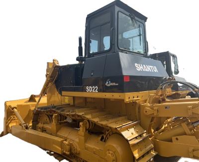 China Farms LOW PRICE  Crawler Bulldozer ORIGINAL  CHINA FOR  USED BULLDOZER  SHAN TUI SD22 for sale