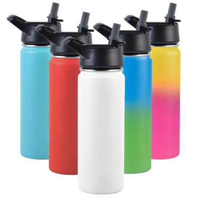 China PORTABLE Simple Modern Stainless Steel Vacuum Flask Bottle Wholesale Thermoses for sale