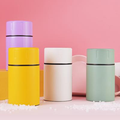 China Leak proof double wall vacuum jar viable thermos insulated food jars with bpa free lidsFood flask thermos jar for sale