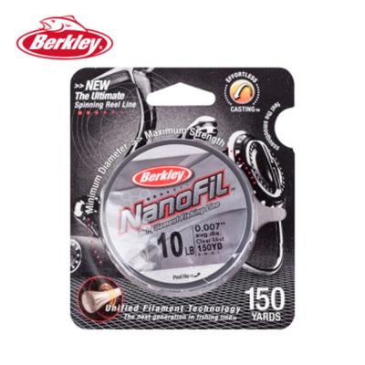 China Berkley NanoFil High Tensile Uni-Filament Fishing Line 150 Yard Spool Final Spin Line for sale