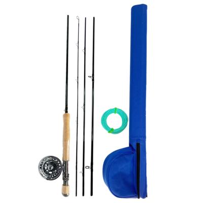 China High Quality Durable Function NewBility 7ft 8ft 9ft Fly Rods Fish Carry Bag Nylon Lines Fly Reels Fishing Combo Set for sale