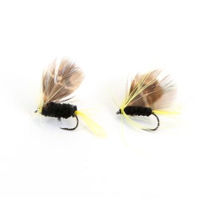 China Newbility Durable Artificial Fishing Flies Fly Hook Fishing Tackle Wholesale Bugs Fly Single Hook for sale