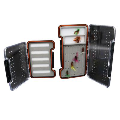 China Newbility Transparent Plastic Wholesale Magnetic Fly Hook Box for sale