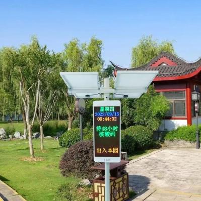 China Outdoor Solar Powered Led Display Outdoor Wifi /3G/ 4G Advertising P3 for sale