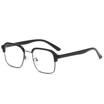 China 15 years experience transparent glasses for framing men and women can match anti-blue light anti-radiation flat frame large degree for sale