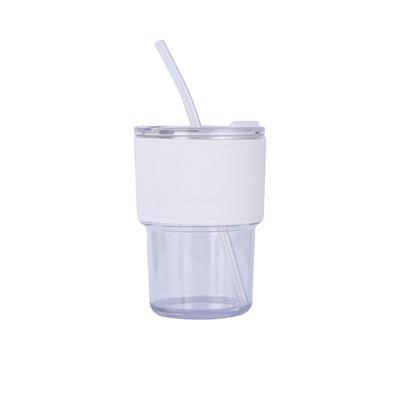 China 2022 New Trendy Viable Sublimation Drink Glassware Mugs With Lid And Straw Coffee Cup Tea Plastic Drinking Tumbler Custom Made for sale