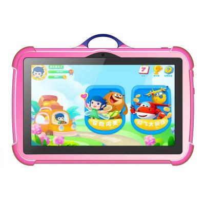 China Soft 7 Inch Kids Tablet Android 4.4/5.1/7.1/8.1/9/10 Touch Screen Quad Core Kids Tablet Android Tablet PC for sale