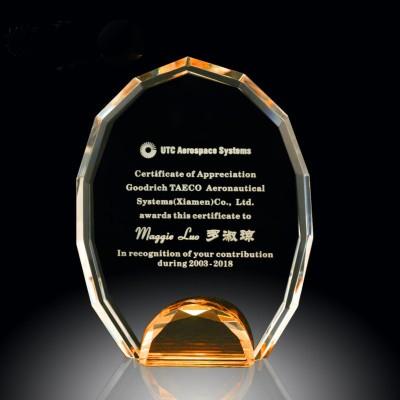 China China Manufacturer Customized Design New 3d Laser Engraved Logo Blank Sports Photo Frame Trophy Award Block Glass Crystal Medal for sale