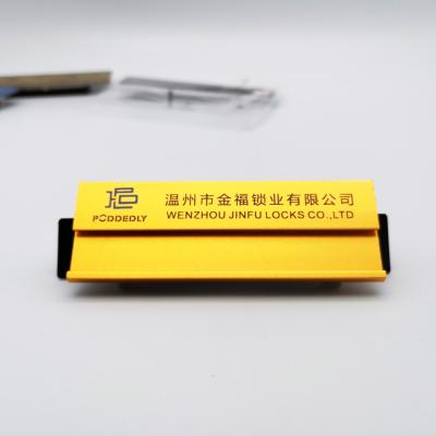 China Magnetic Digital Display Wholesale Custom Server / Magnetic Name Badge / Chef Tag for sale