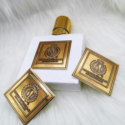 China Perfume Bottle Logo Waterproof Stickers for sale