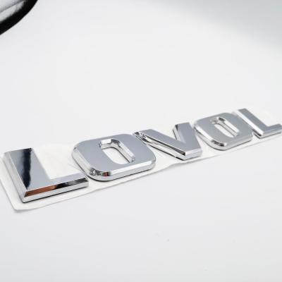 China Business / Luxury Custom Auto Badges Best Price ABS Plastic Car Emblem Emblem for sale