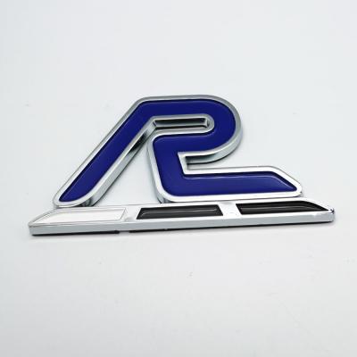 China Custom Car Logo ABS Plastic 3d Car Emblem Strong Adhesive Chrome Waterproof Sticker For Customer Label for sale