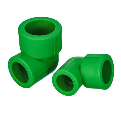 China IFAN PPR factory direct sales PPR pipe fittings anti-corrosion pure plastic material PPR elbow for sale