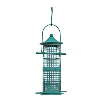 China Sustainable Bird Feeders For Outdoor Hanging Iron Bird Feeder Durable Outdoor Bird Feeder for sale