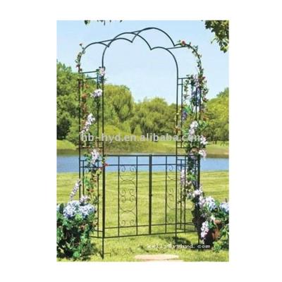 China CLASSIC Hot Selling Cheap High Quality Metal Garden Axle With Gate, Metal Arch Gate for sale