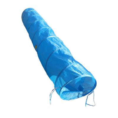 China Good quality viable the new blue outdoor dog pets dog training agility tunnel for sale for sale