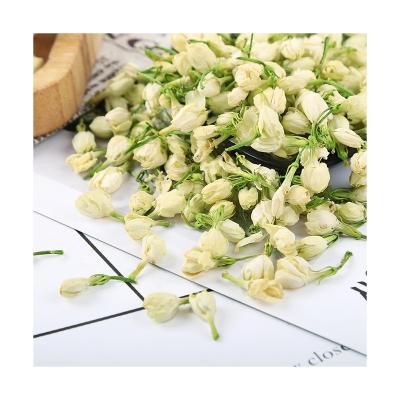 China Natural Loose Jasmine Flower Herbal Tea Ingredient Pure Dried Top Gragrant Dried Jasmine Buds for sale