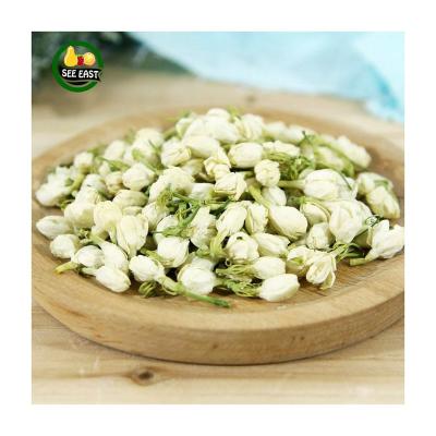 China Flower Jasmine Buds Loose Chinese Tea Culture Flavor Tea Healthy Air Dried Herbal Tea Pure White Pure White for sale