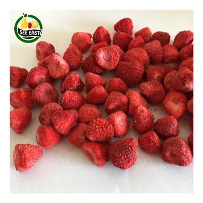 China 100% Organic Dried Strawberry Dried Fruit Dried Whole Non Freeze Dried Strawberry for sale