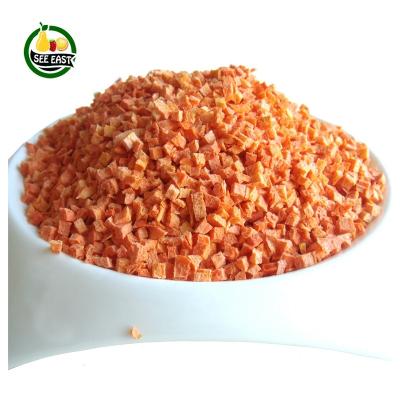 China Free Samples 3mm Sliced ​​Food Natural Freeze Dried Freeze Dried Dried Carrot For Soup for sale