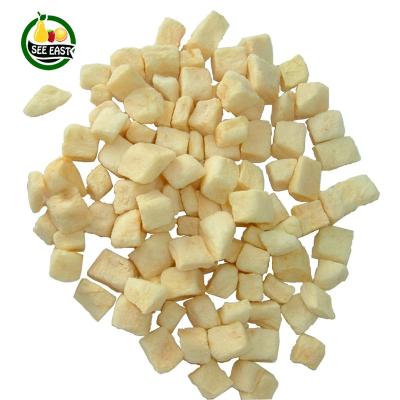 China China Wholesale Dried Dried Fruit Snacks Freeze Dried Apple Cubes For Oatmeal for sale