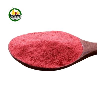 China Bulk Food Grade Smoothie Ingredient Strawberry Fruit Dry Good Quality Non Organic Freeze Dried Powder for sale