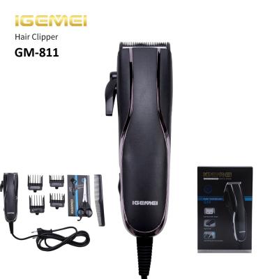 China GEEMY GM811 Safety Professional Hair Trimmer Electric Clipper with Wire Hair Trimmer for sale