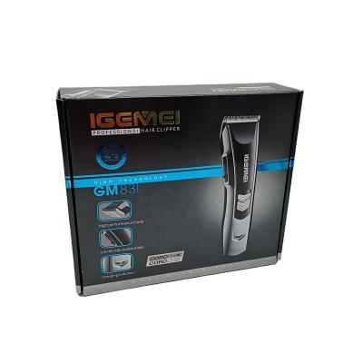 China Safety GM831Gemei Professional Hair Trimmer Rechargeable Hair Clipper Trimmer for sale