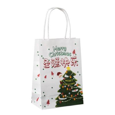 China Latest Christmas Gift Box 2021 High Quality Gift Paper Bag Packing Box for sale