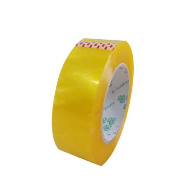 China Heat Resistant Transparent Bopp Packaging Material Single Sided Printing Adhesive Tape for sale