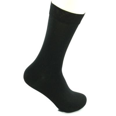 China Anti-failure finest price handlink men dress socks cotton black for sale