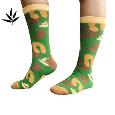 China Antibacterial Wholesale Custom Design Logo Brand Bamboo Socks for sale