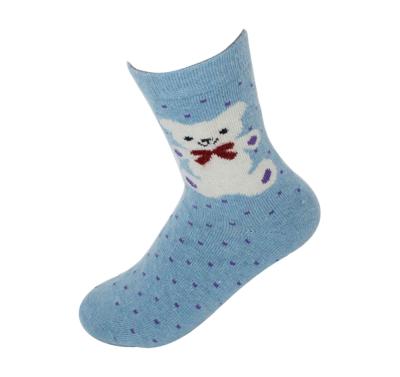 China Sustainable Children's Winter Warm Woolen Socks Kids Boys Girls Socks for sale