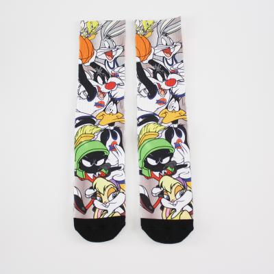 China Low MOQ Cute Cartoon Sublimation Socks 3d Digital Printing Anti-Fault for sale