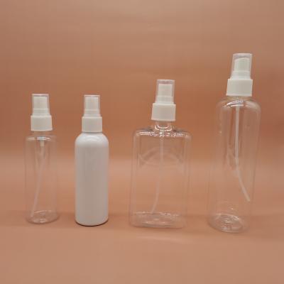 China 100ml 150ml 200ml 250ml Empty Transparent Plastic Bathroom Spray Bottles for sale